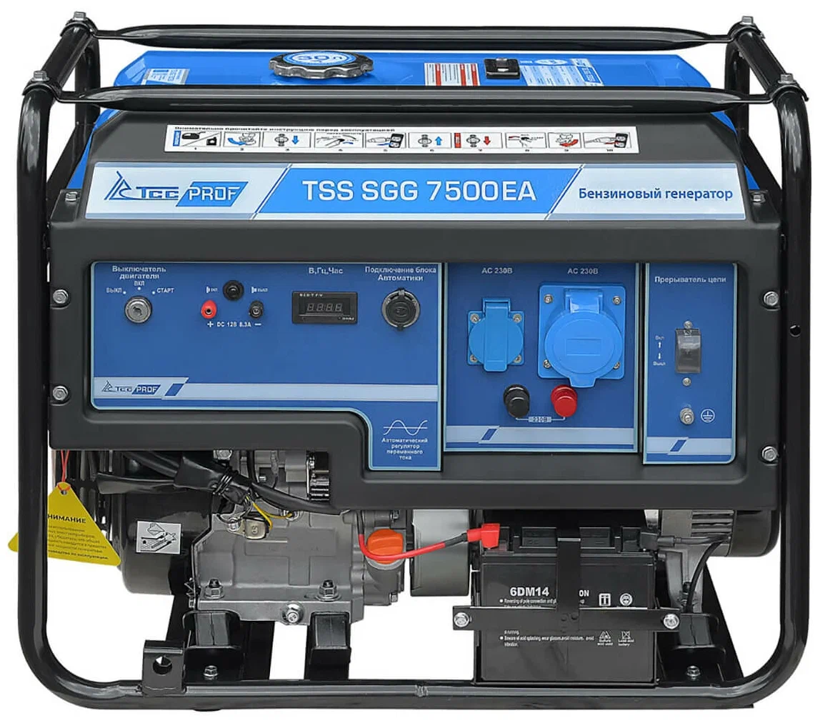 Бензиновый генератор TSS SGG 7500ЕA - 8