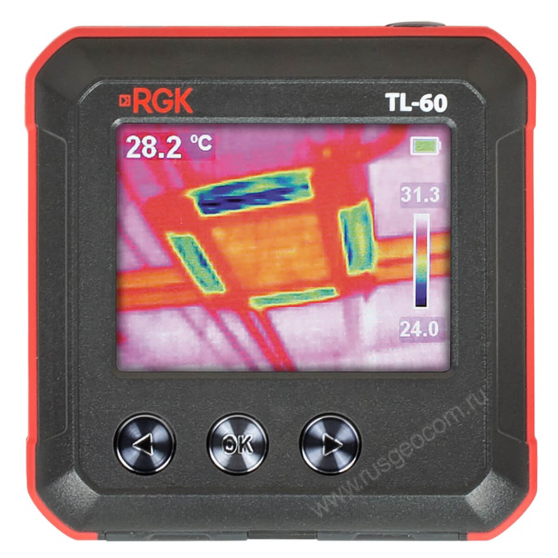 Тепловизор инфракрасный компактный RGK TL-60 с поверкой