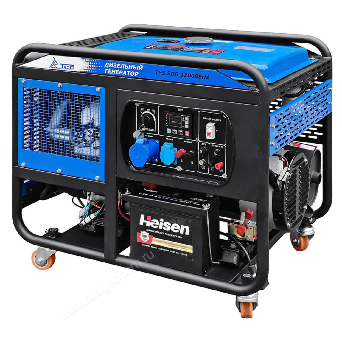 Дизельный генератор TSS SDG 12000EHA с АВР - 1