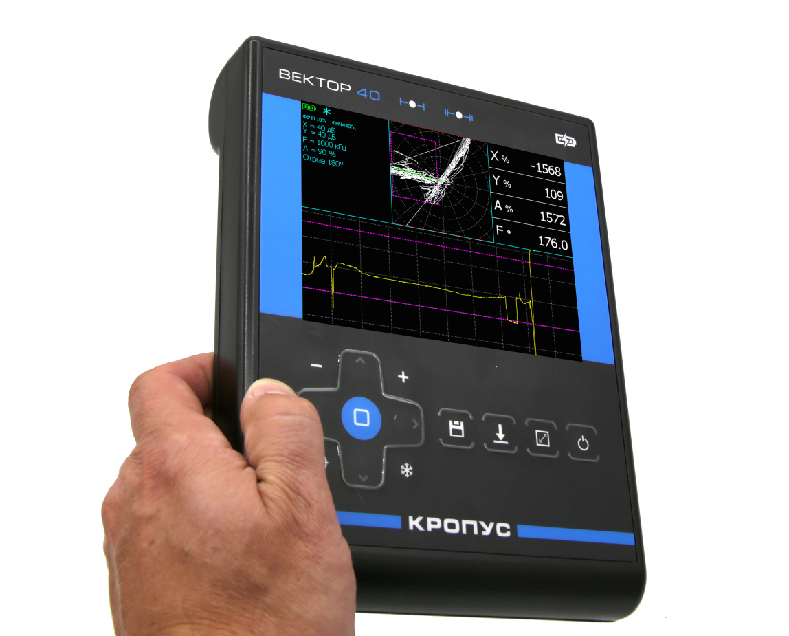 Вихретоковый дефектоскоп ВЕКТОР-40 - 3