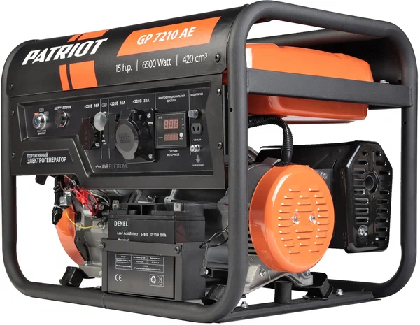 Бензиновый генератор Patriot GP 7210AE - 3