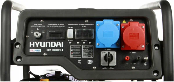 Бензиновый генератор Hyundai HHY 10000FE-T - 4