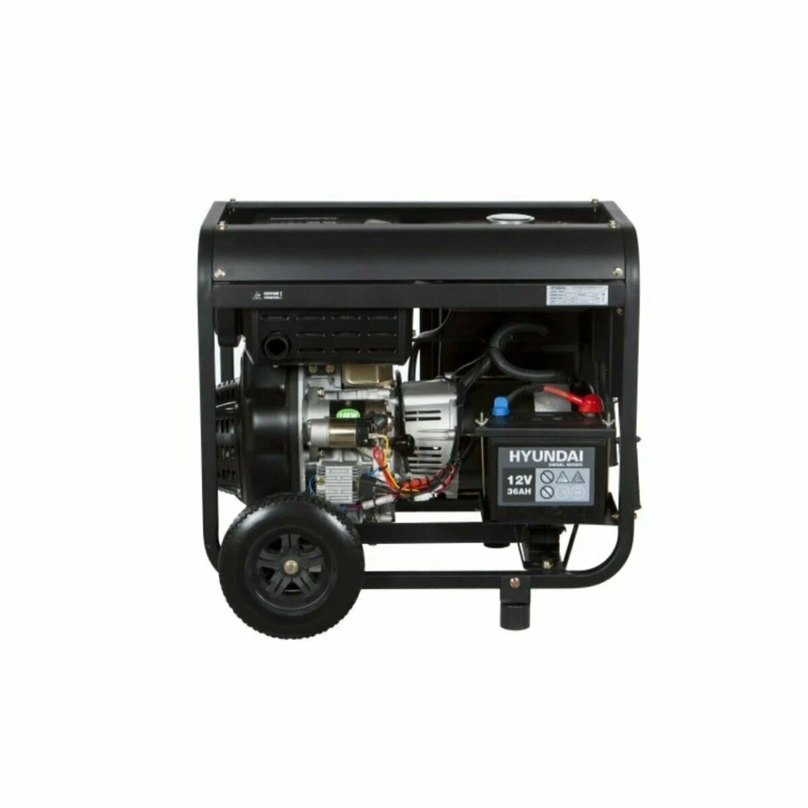 Дизельный генератор Hyundai DHY 8500LE - 2
