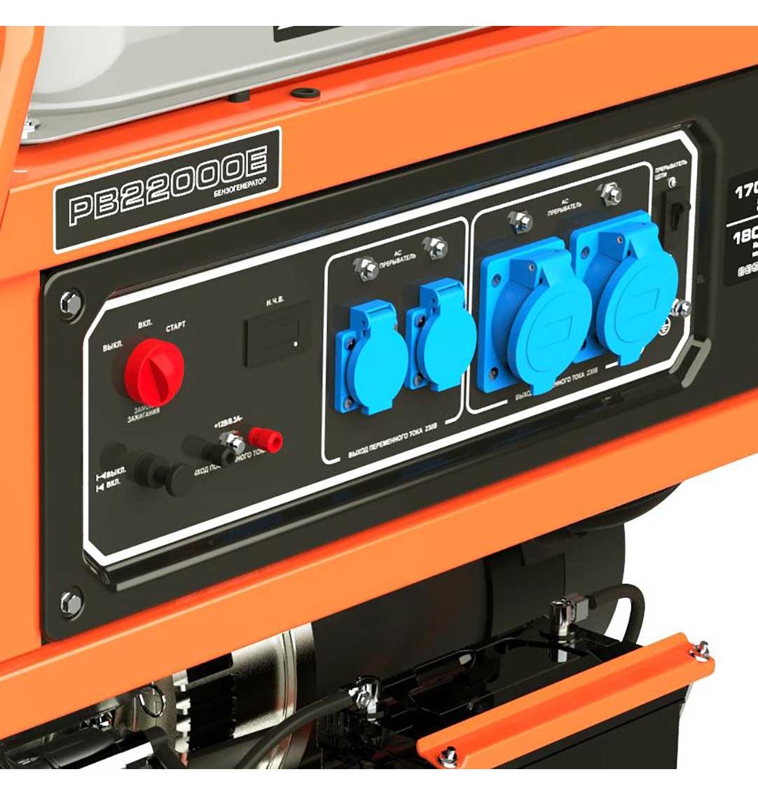 Бензиновый генератор Zongshen PB 22000 E - 4