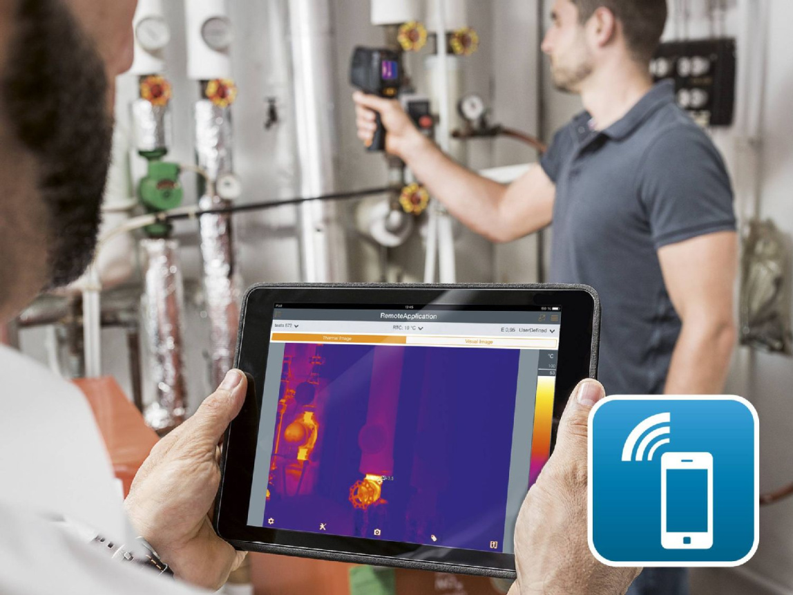 Testo 872 тепловизор инфракрасный - 6