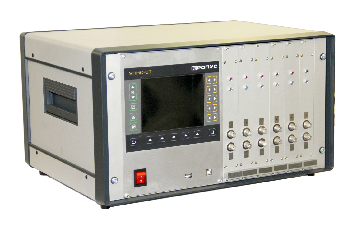 УПНК-6Т портативный промышленный УЗ дефектоскоп с параллельными каналами - 2