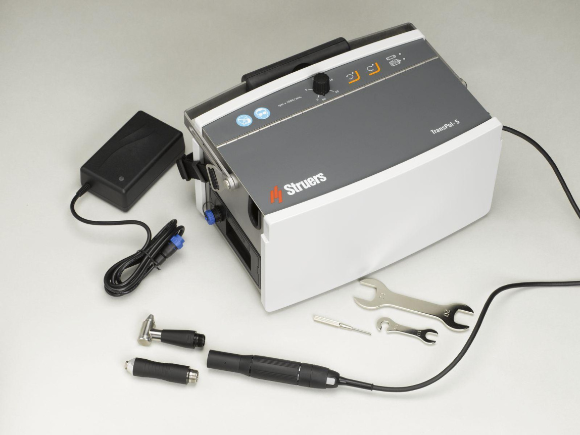 Портативный шлифовально-полировальный станок Transpol-5 - 3