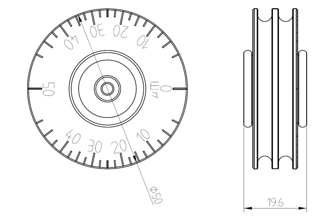 Толщиномер мокрого слоя: диск-колесо - 8