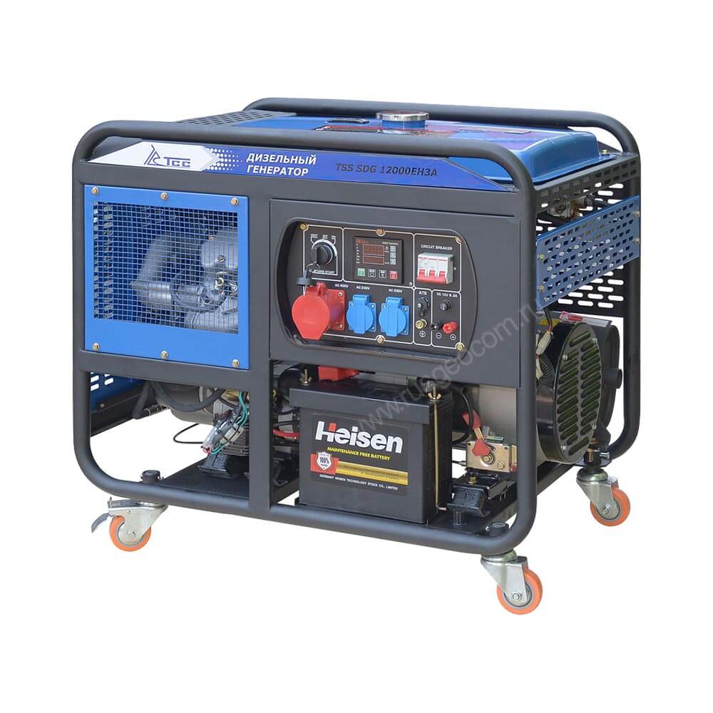 Дизельный генератор TSS SDG 12000EH3A