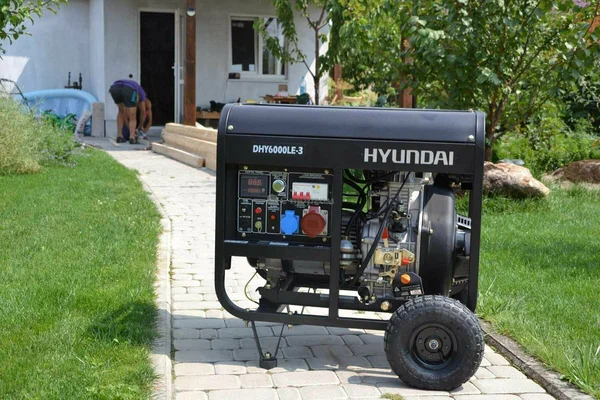 Дизельный генератор Hyundai DHY 6000LE-3 - 6