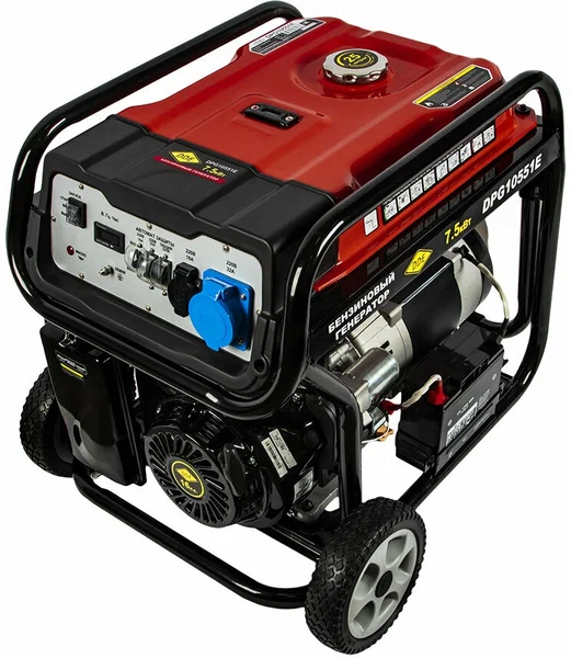 Бензиновый генератор DDE DPG10551E - 4
