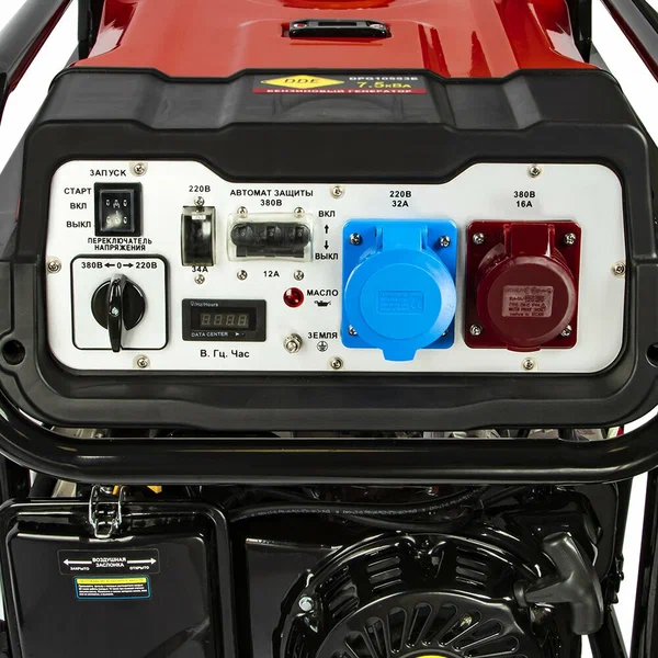 Бензиновый генератор DDE DPG10553E - 5