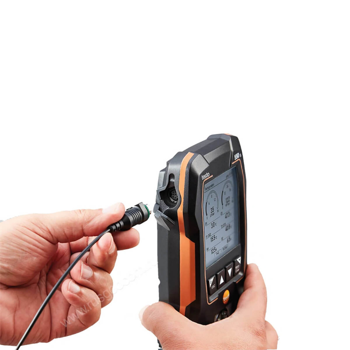 Цифровой манометрический коллектор Testo 550s комплект 1 в кейсе - 8