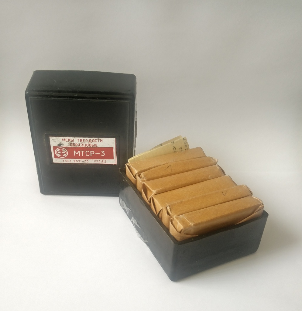 МТСР комплект Мер Твёрдости Супер-Роквелла (4 шт. HRN; 2 шт. HRT) - 1