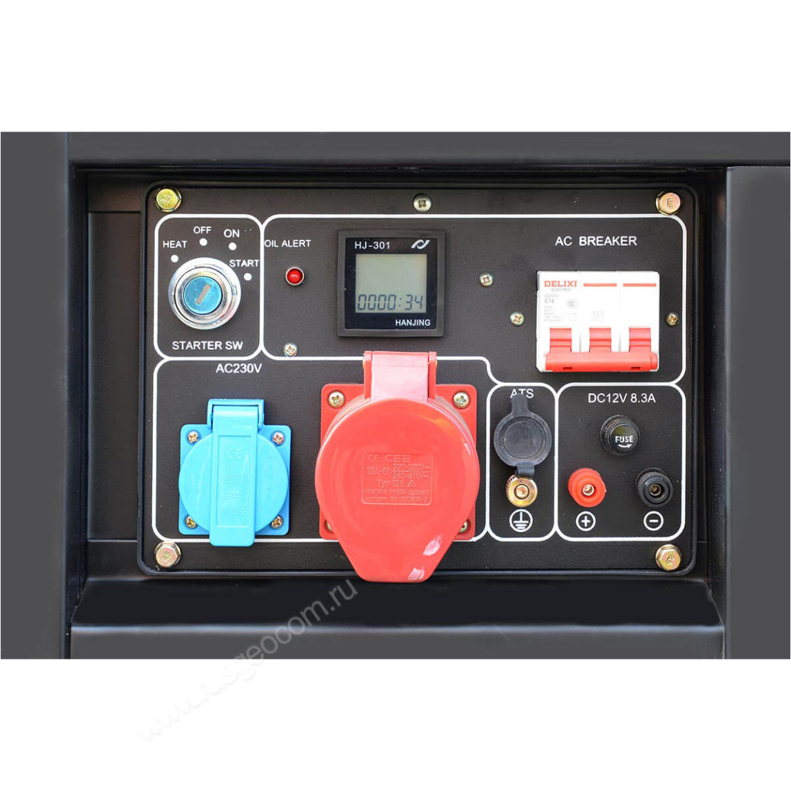 Дизельный генератор TSS SDG 8000EH3A с АВР - 6