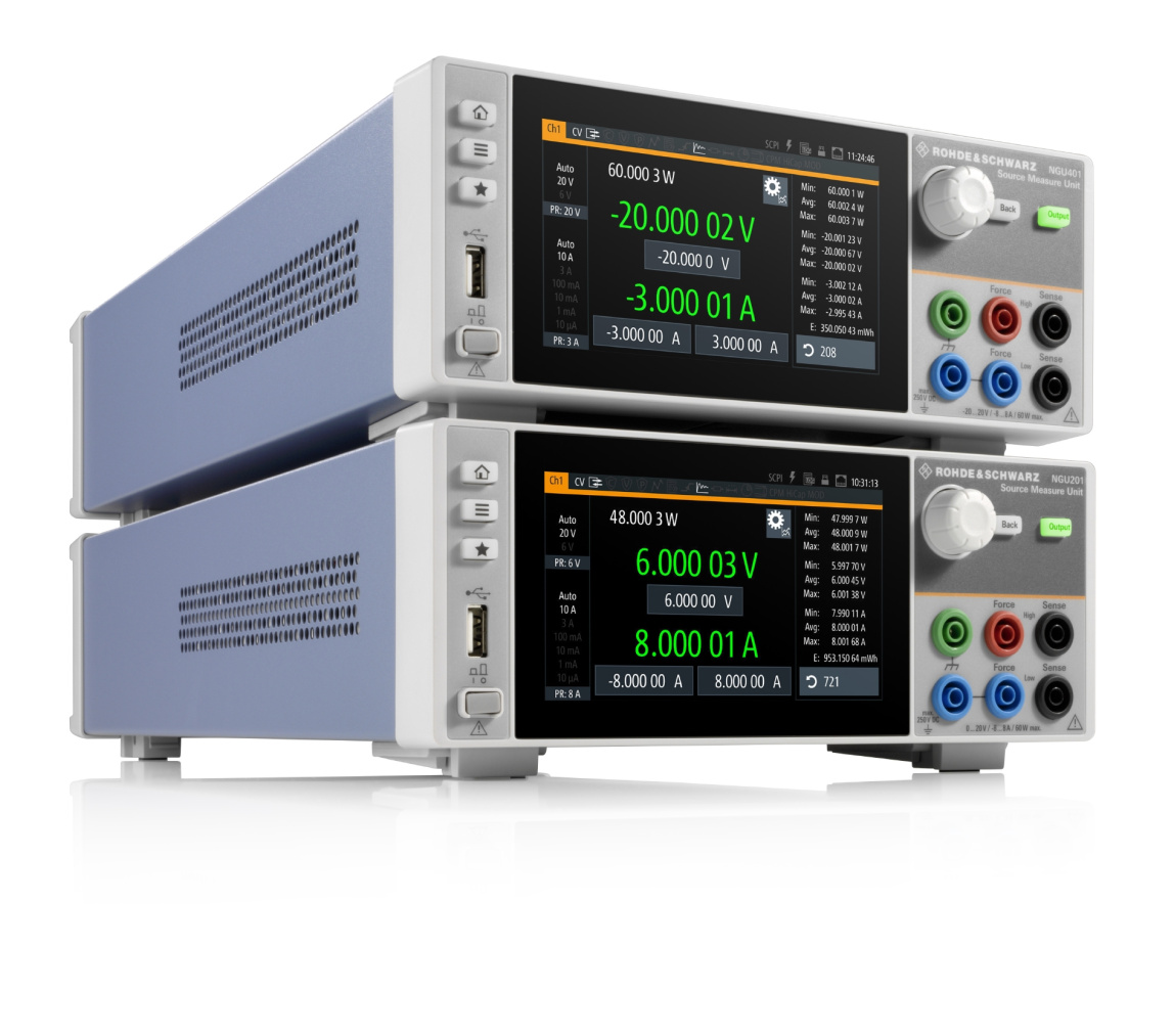 Двухквадрантный источник питания Rohde & Schwarz NGU201