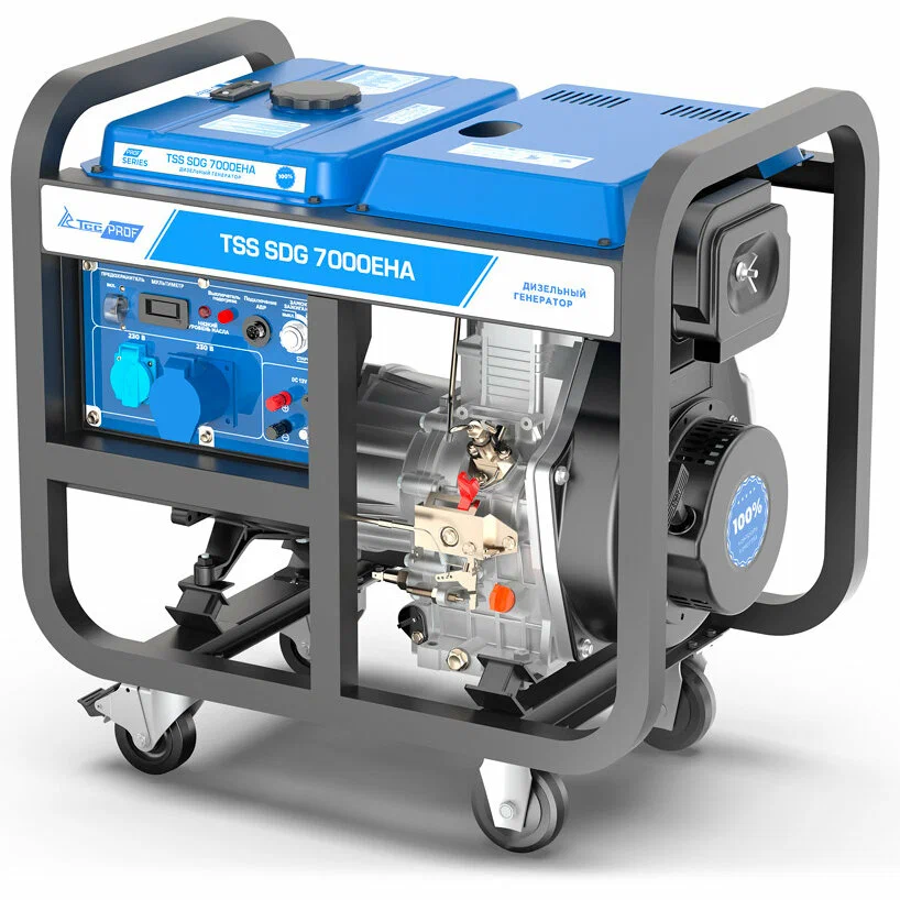 Дизельный генератор TSS SDG 7000EHA