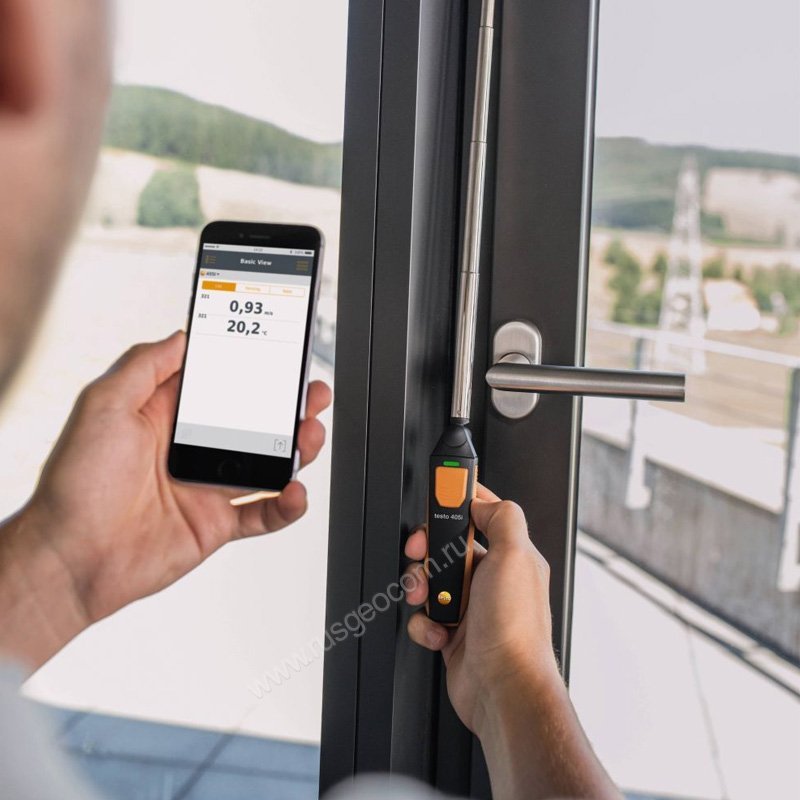 Смарт-зонд термоанемометр Testo 405i - 5