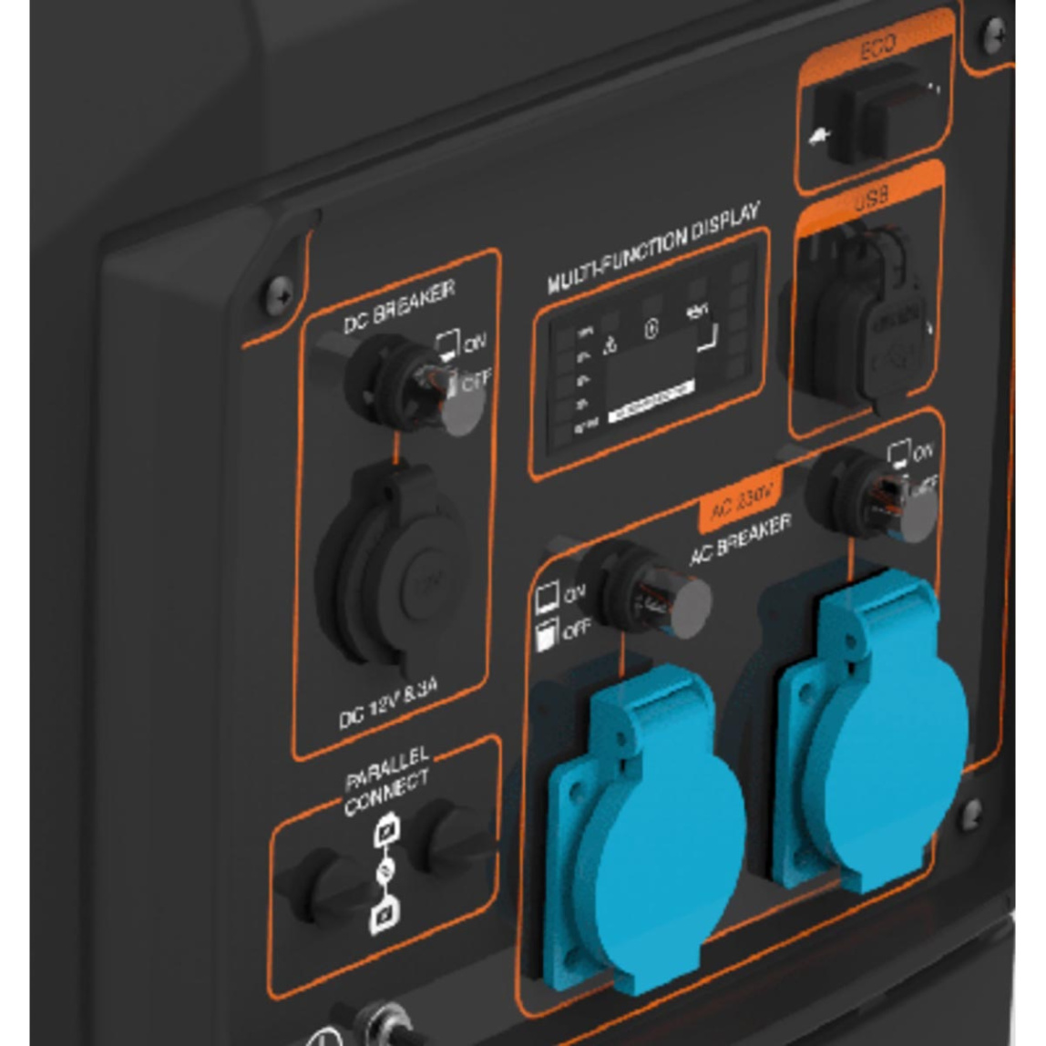 Инверторный генератор Zongshen BQH 3500 E - 1