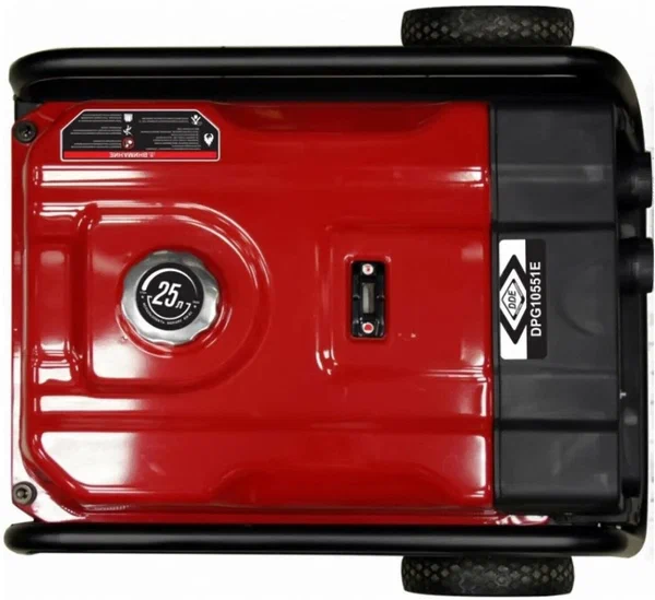 Бензиновый генератор DDE DPG10551E - 8