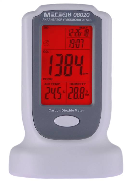 МЕГЕОН 08020 Измеритель концентрации углекислого газа - 1