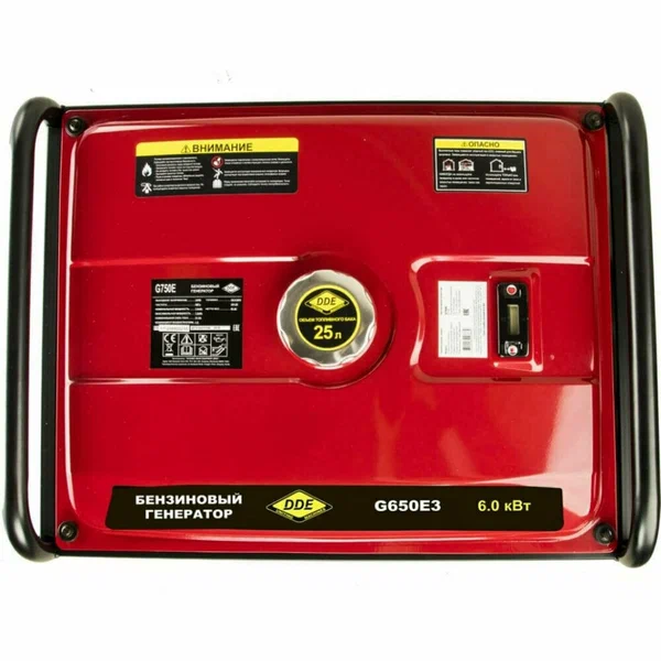 Бензиновый генератор DDE G650E3 - 5