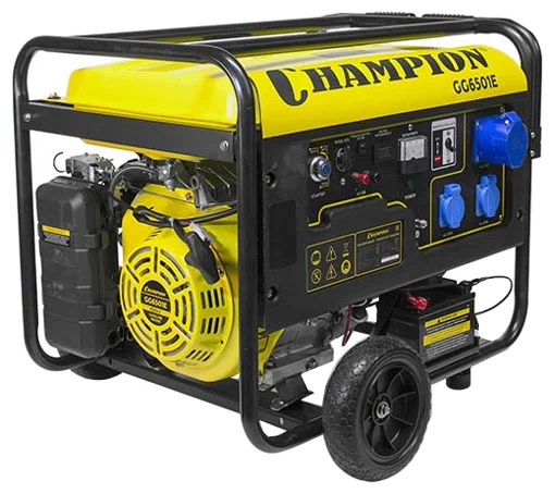 Бензиновый генератор Champion GG6501E+ATS - 2