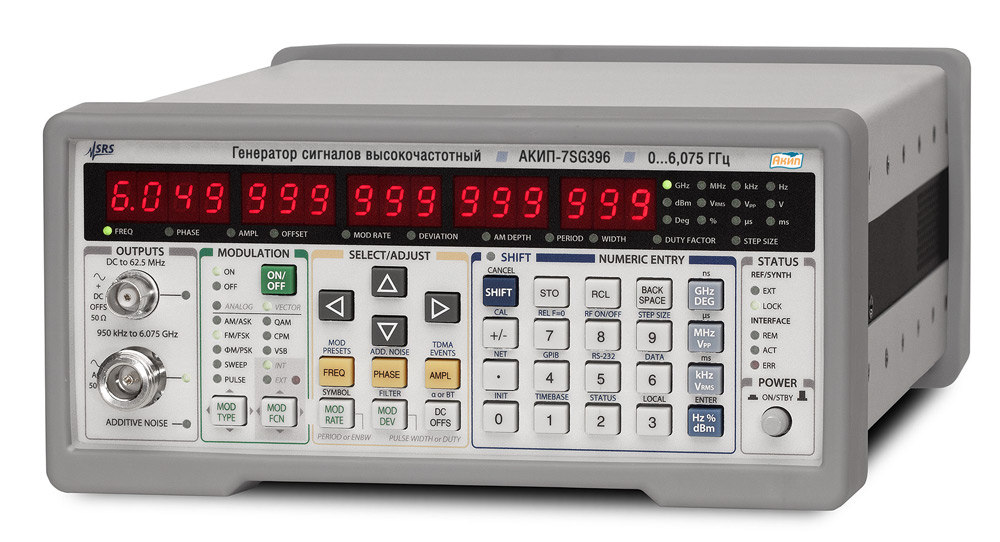Высокочастотный генератор АКИП-7SG384