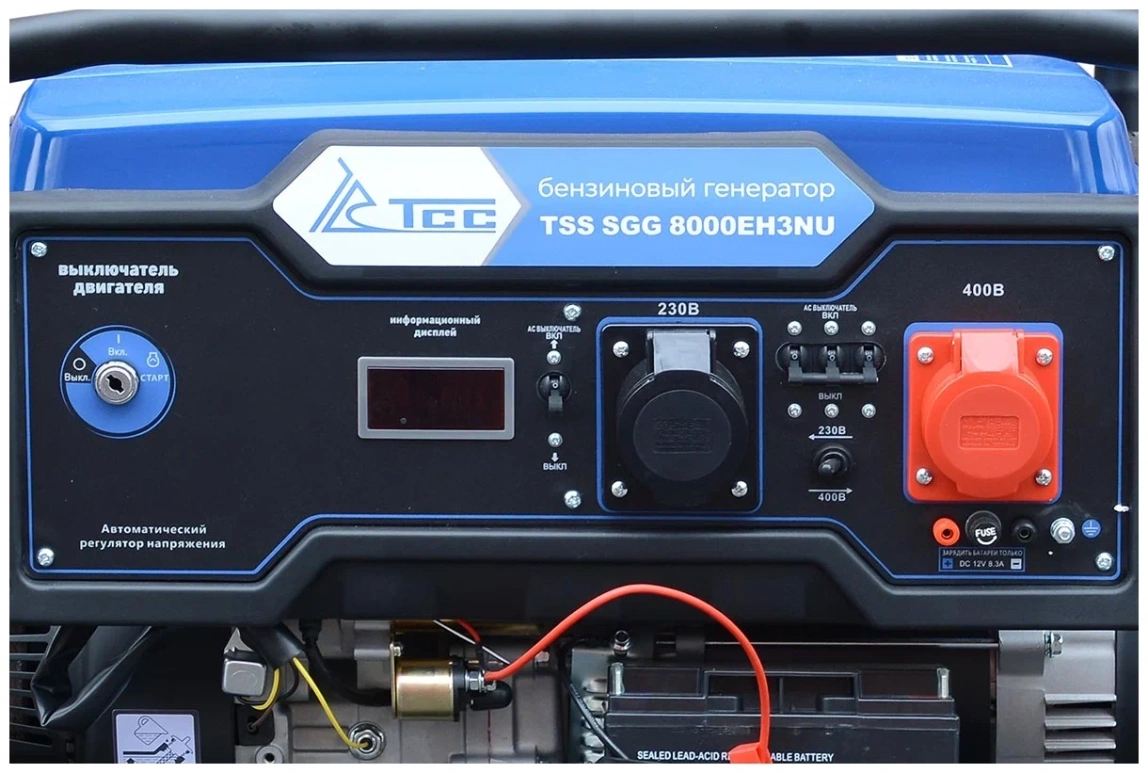 Бензиновый генератор TSS SGG 8000EH3NU - 1