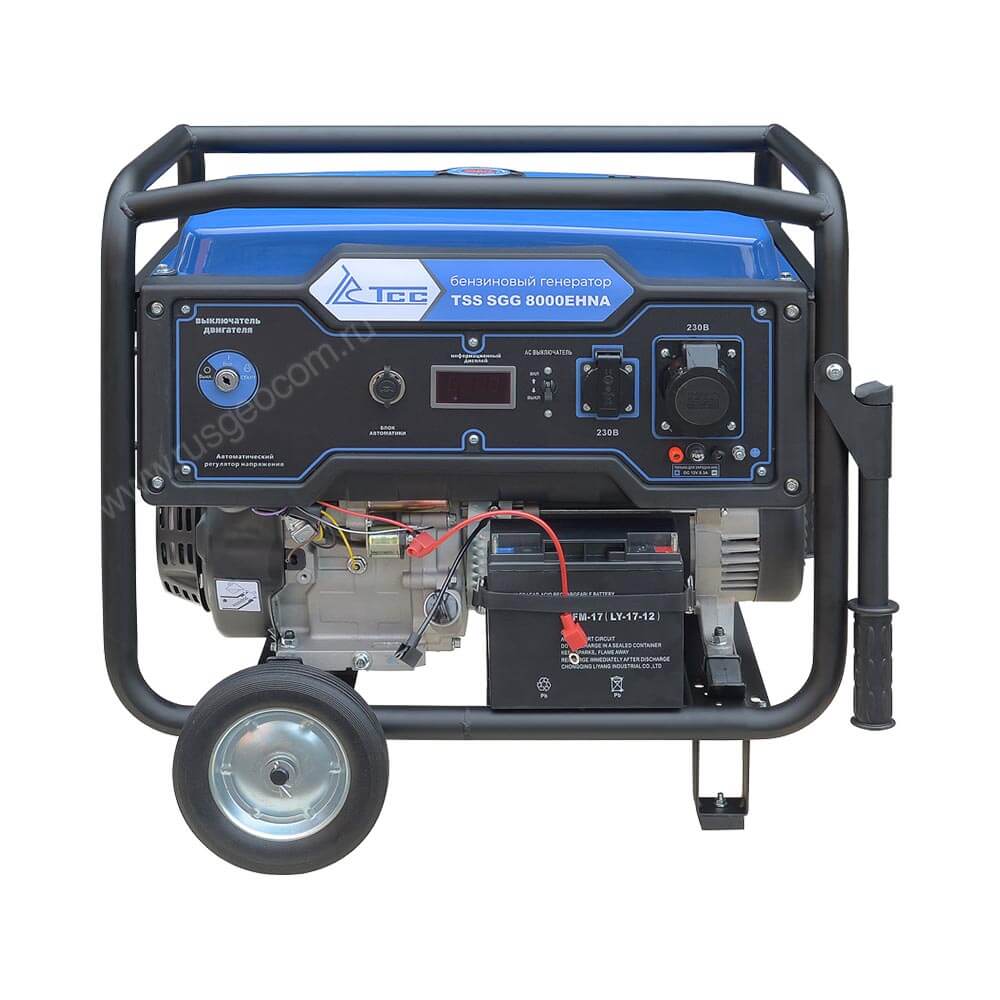 Бензиновый генератор TSS SGG 8000EHNA с АВР - 3