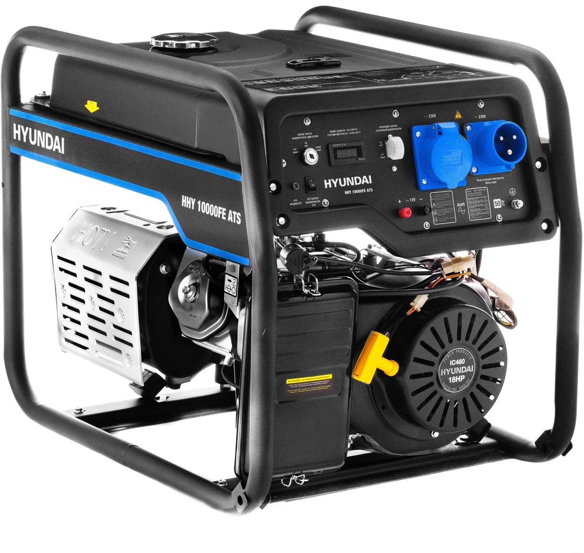 Бензиновый генератор Hyundai HHY 10000FE ATS - 4