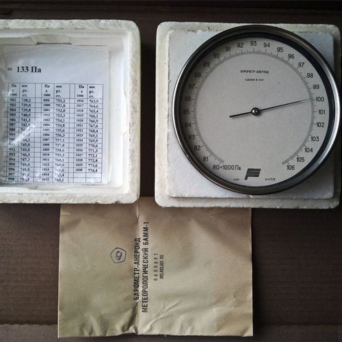 Барометр-анероид метеорологический БАММ-1 - 1