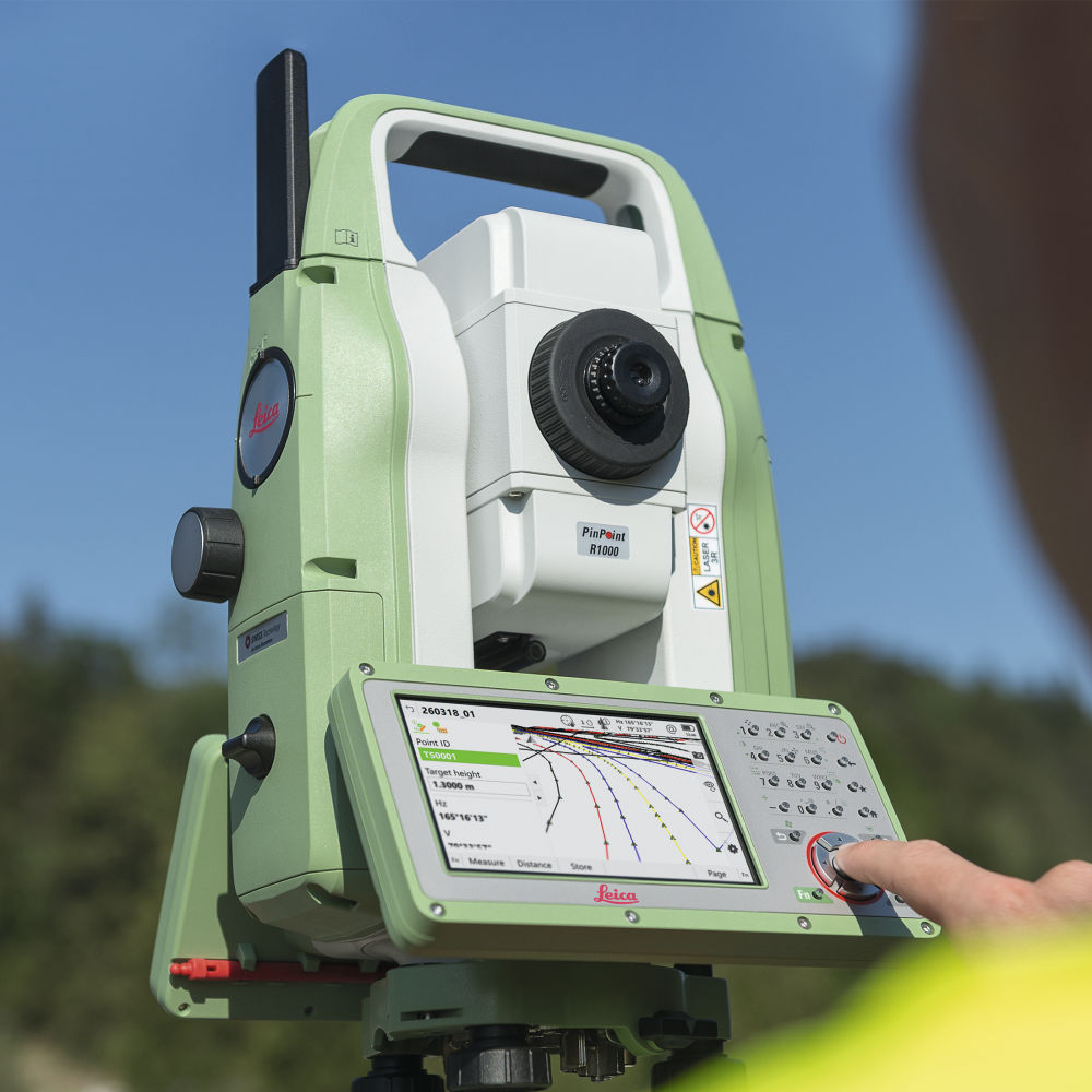 Тахеометр Leica TS07 R1000 (1"; EGL) - 7