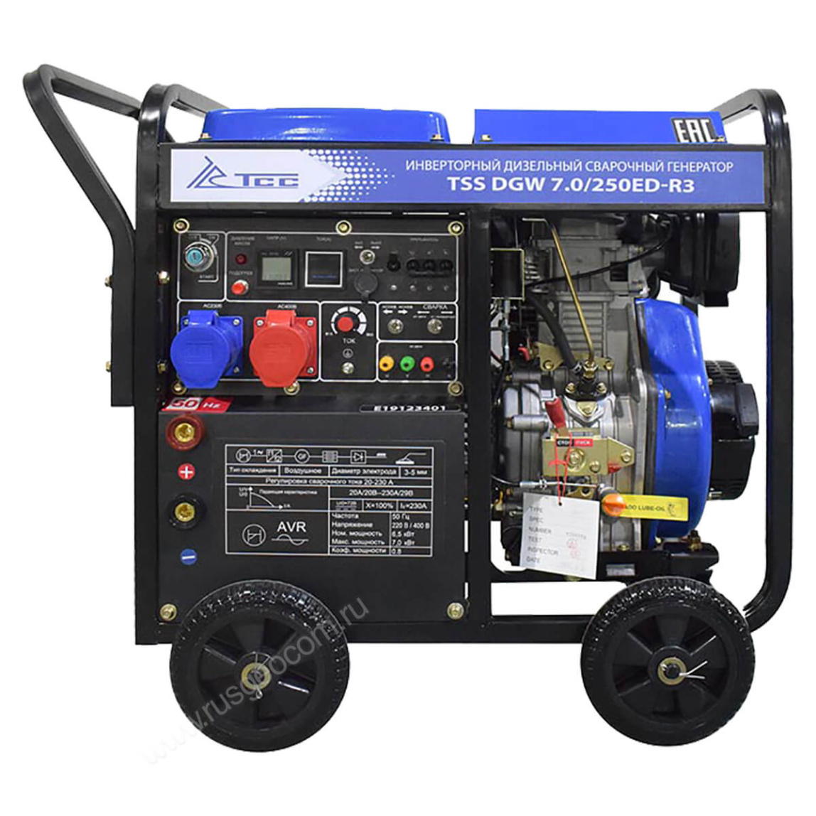 Сварочный генератор TSS DGW 7.0/250ED-R3 - 1