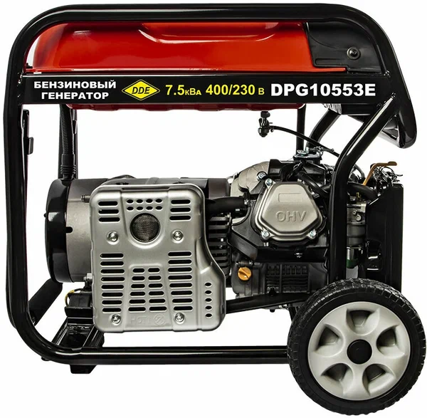 Бензиновый генератор DDE DPG10553E - 7