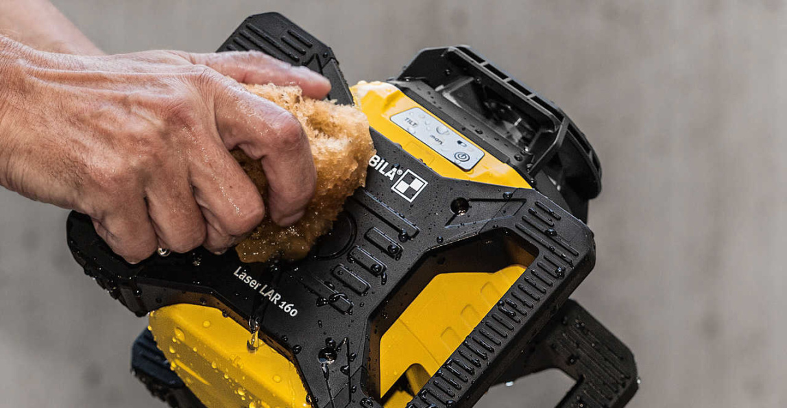 Ротационный лазерный нивелир STABILA LAR 160 + REC160 RG - 4