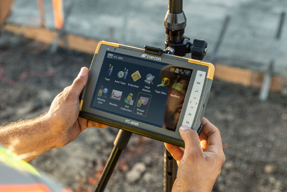 Полевой контроллер TOPCON FC-6000A с GSM модемом с ПО Magnet Construct (12 месяцев) - 2