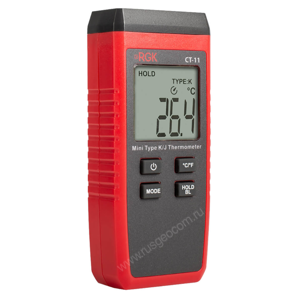 Термометр RGK CT-11 с погружным зондом температуры TR-10W с поверкой - 2