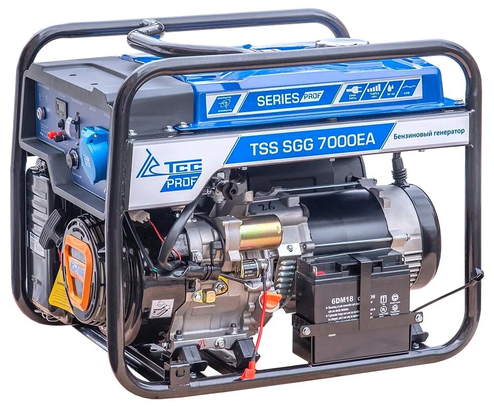 Бензиновый генератор TSS SGG 7500ЕA - 2