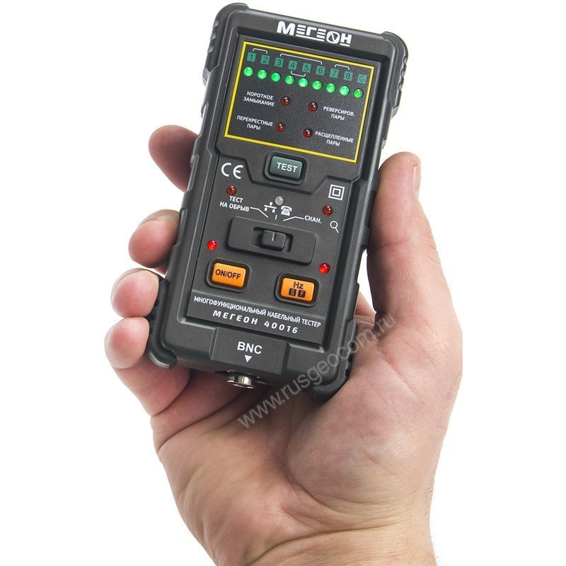 Тестер-локатор МЕГЕОН 40016 - 3