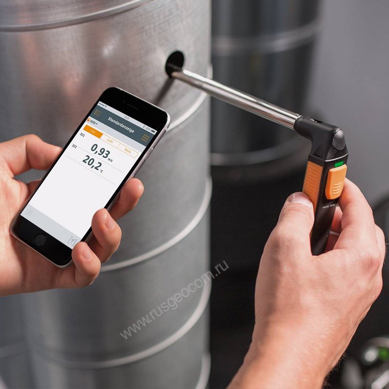 Смарт-зонд термоанемометр Testo 405i - 4