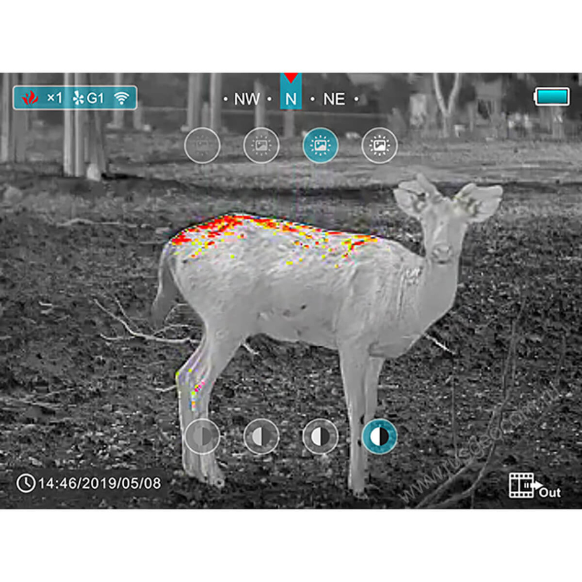 Тепловизионный прицел iRay Saim SCH 50 - 7