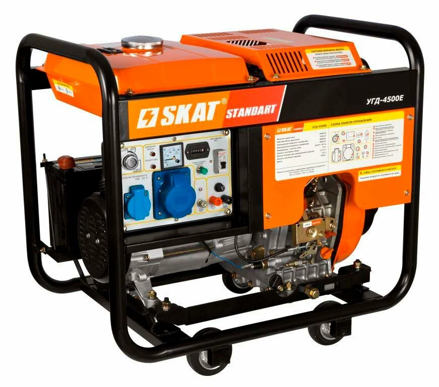 Дизельный генератор СКАТ УГД-4500E - 2