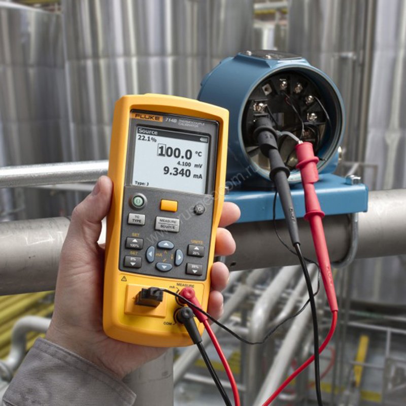 Портативный калибратор температуры Fluke 714B/EN - 3