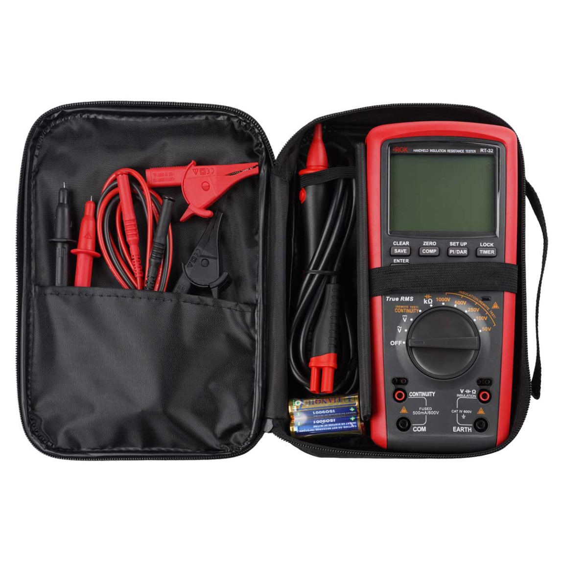 Цифровой мегаомметр RGK RT-32 - 4