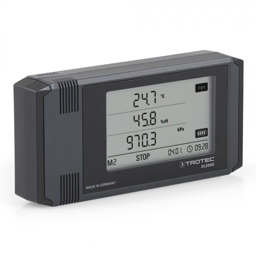 Trotec DL200D логгер температуры влажности точки росы атмосферного давления - 2