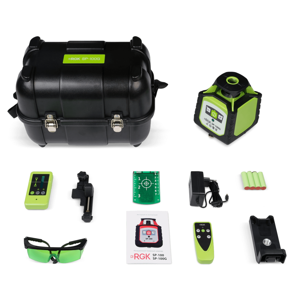 Ротационный нивелир RGK SP-100G - 4