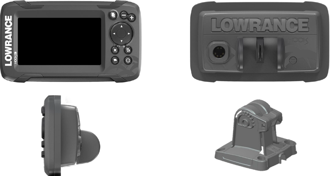 Эхолот Lowrance HOOK2-4x GPS Bullet - 5