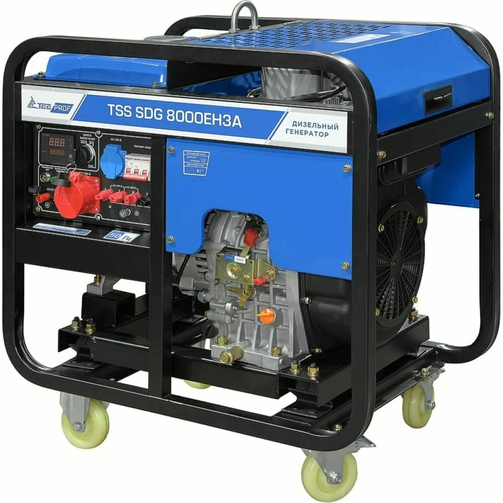 Дизельный генератор TSS SDG 8000EH3A - 3