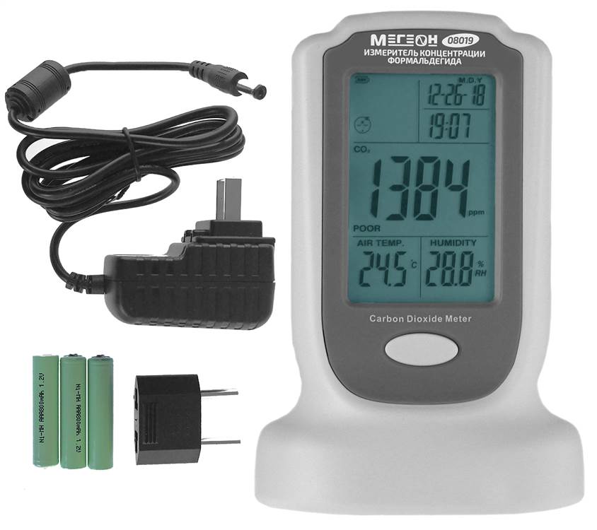 МЕГЕОН 08019 Измеритель концентрации формальдегида - 3